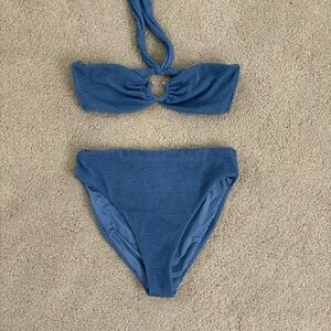 WeWoreWhat Scrunchie Bandeau Bikini